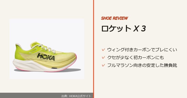 出典: HOKA公式サイト