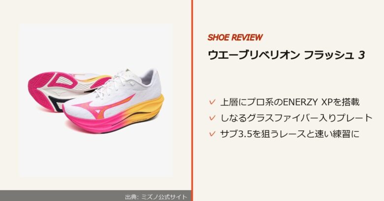 出典: ミズノ公式サイト